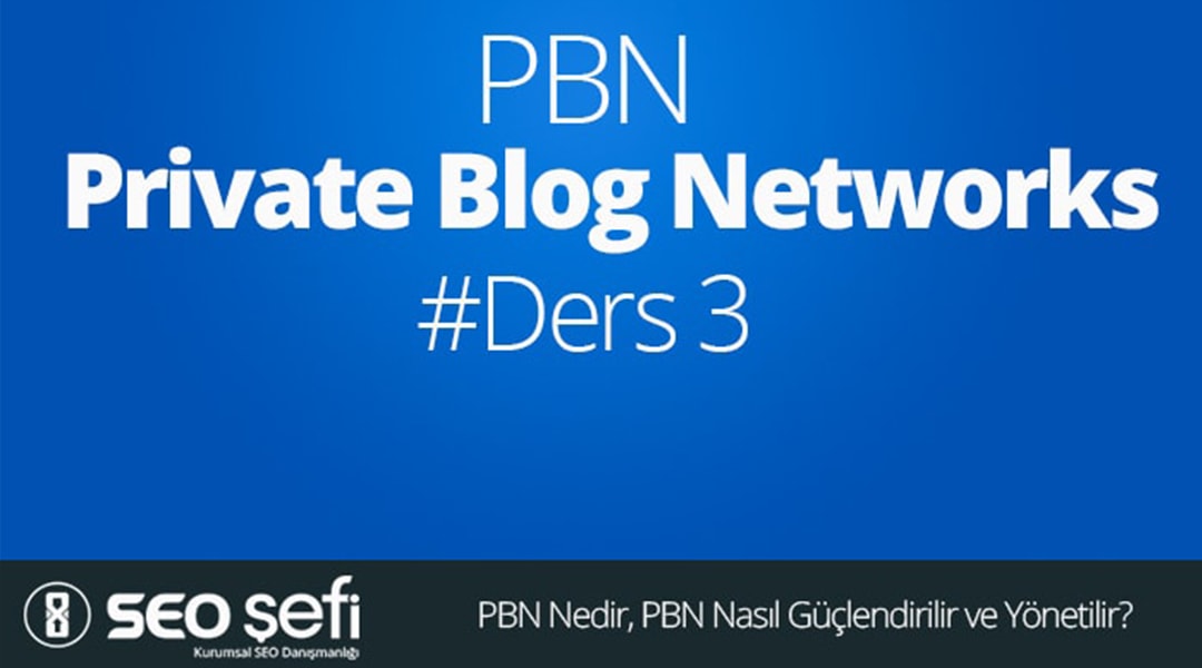 pbn yapıları dersi